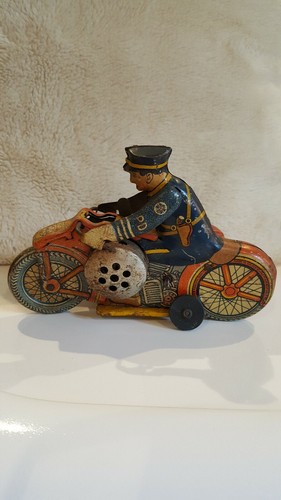 1930 marx police motorcycle - 1930's,