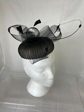 Phase Eight Black/Pink Inside Hat/Fascinator - BNWT. RRP £49