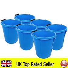 PACK OF 6 - 25L 5 GALLON BLUE