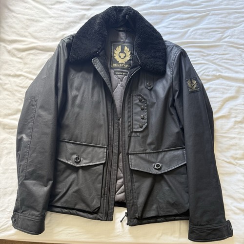 Belstaff men black aviator - belstaff,