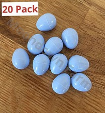 20 x DUMMY EGGS FOR CANARY, FINCHES  CAGE & AVIARY BIRDS Finch Light Blue Egg