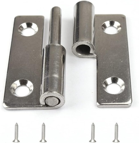 Pack steel slip joint hinges - 4,