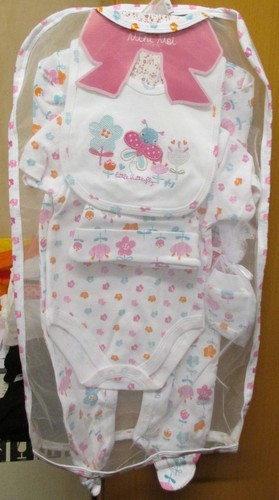 White flower print piece - white,