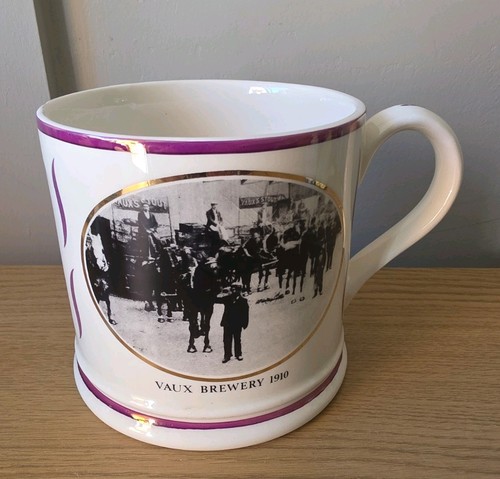 Vaux brewery tankard ceramic - brewery,