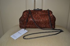 REISS Adaline Crystal Clutch