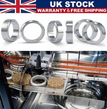 6pcs Bisquette Saver for Bradley Smoker Silver Aluminum Spacer Pucks BBQ