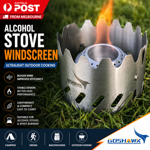 Goshawk alcohol stove - alcohol,