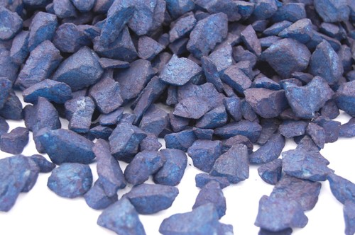 Various colour glass pebbles - various,