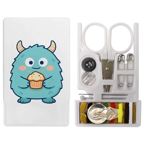 Monster with cupcake mini - with, cupcake'