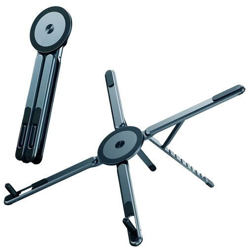 Foldable magnetic laptop stand - laptop,
