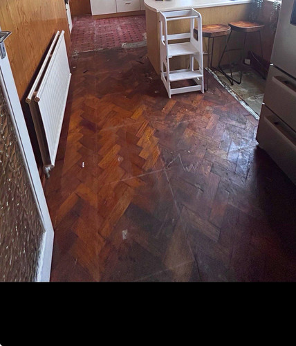 Reclaimed parquet flooring - parquet,