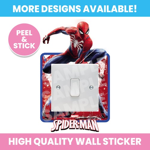 Spiderman light switch - light,