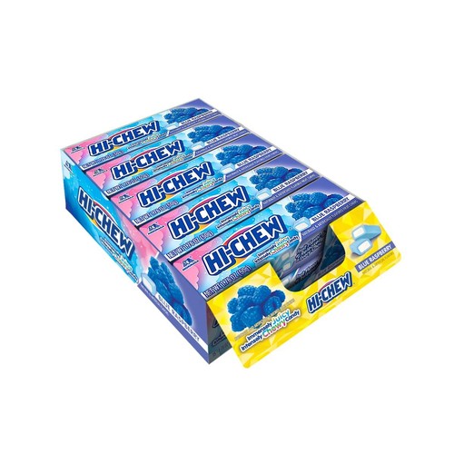 Chew blue raspberry sticks - blue,