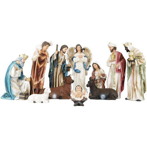Nativity scene set inch - 18, 11