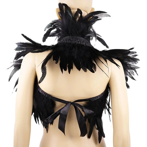 Elegant feather shrug - elegant, shawl