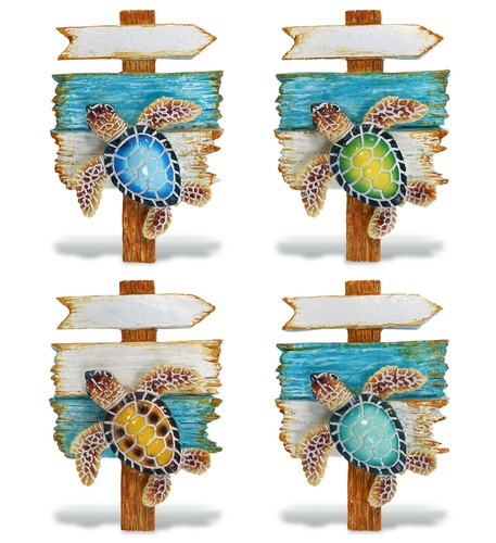 Resin magnet wooden sign - -,