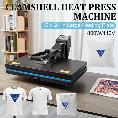 Clamshell heat press - 16",