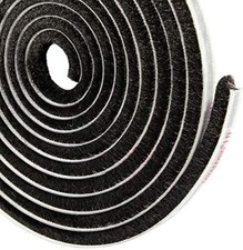 5M black Self Adhesive Draught