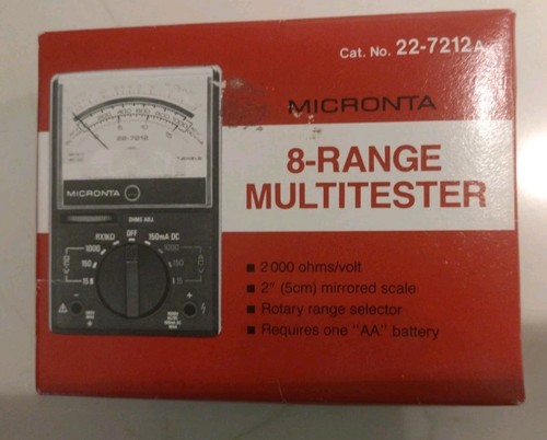 Micronta range multitester - micronta,