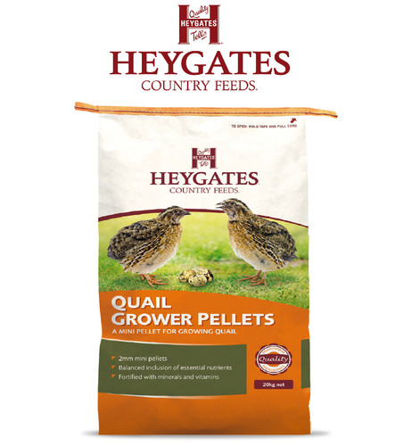 Heygates quail grower pellets - heygates,
