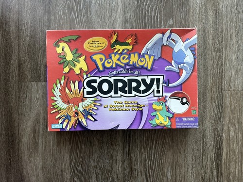 Pokemon sorry board game gold - pokemon,