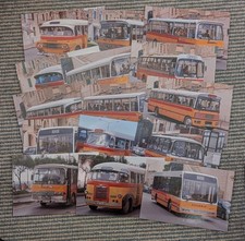 15x 6x4" Bus Photos From Malta