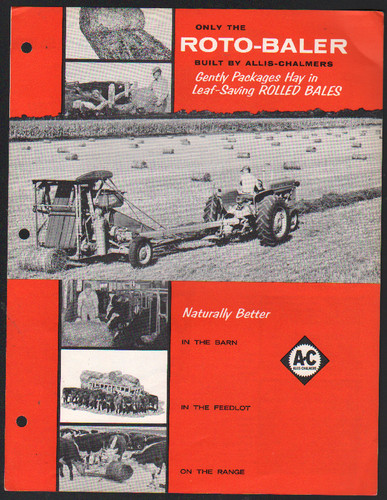Allis chalmers roto baler - allis-chalmers, "roto-baler"