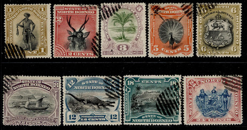 North borneo sg66 - qv, 1894