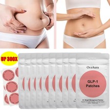 30-300Pcs GLP-1 Patches Body Slimming Patches Natural Weight Management Patches