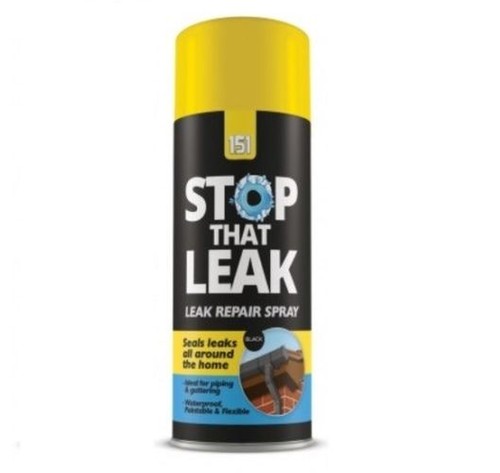 Stop that leak - that, spray