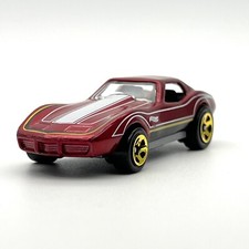 Hot Wheels Corvette Stingray Metallic Dark Red 2016 1:64 Diecast Car [3k]