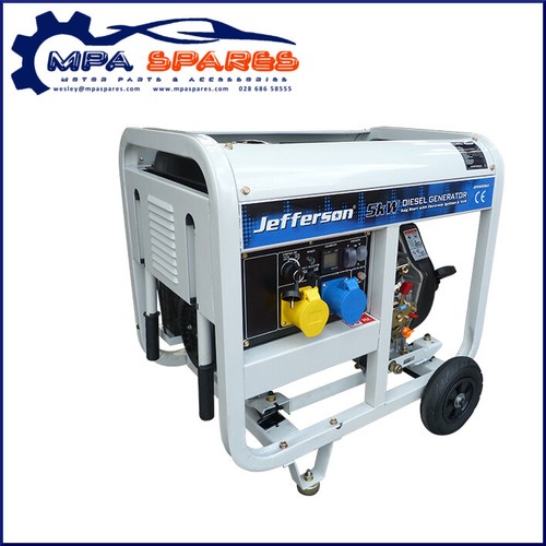 Jefferson 0kw 10hp - 5.0kw, diesel