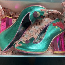 IRREGULAR CHOICE SHOES UK 4 EU 37  PINK CANDY WHISTLE /VGC & BOXED (005)