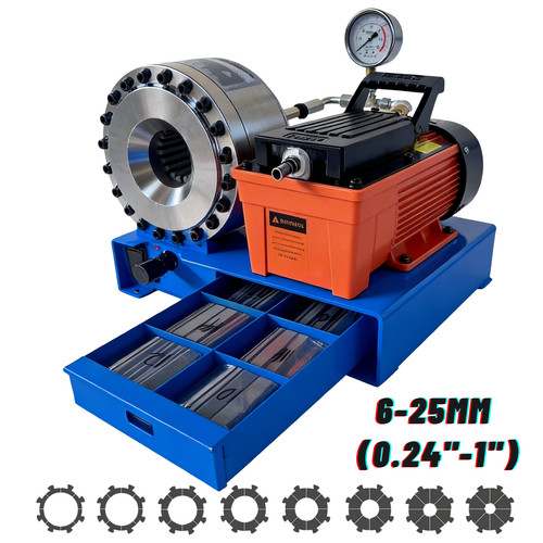 Hydraulic hose crimping - hose,