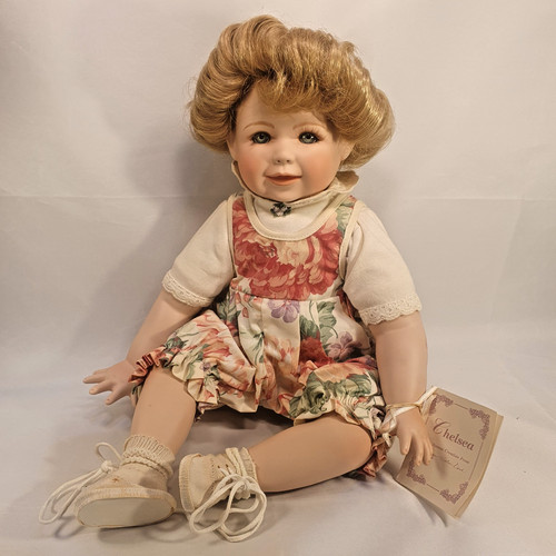 Porcelain doll chelsea - porcelain,