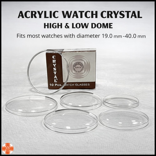 Crystal acrylic watch - crystal®,