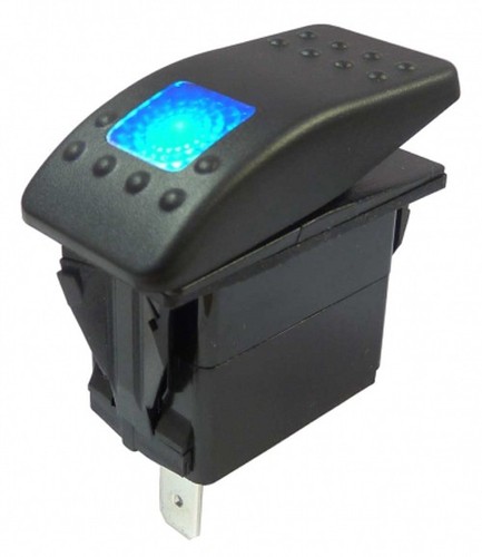 12v 24v waterproof off - waterproof, blue