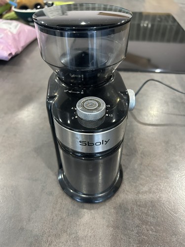 Electric coffee grinder with - coffee,