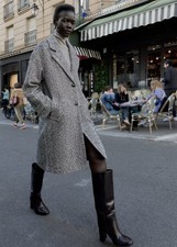 ZARA BNWT HERRINGBONE COAT |