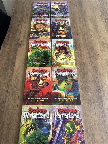 Goosebumps horrorland series - goosebumps,