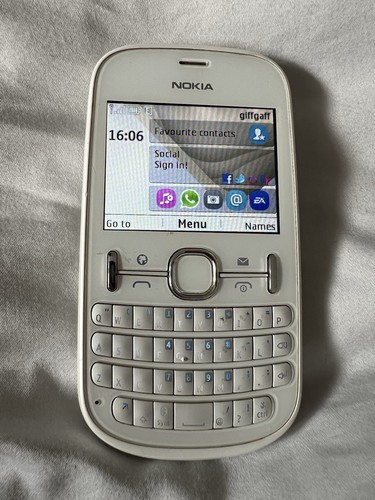 Nokia 201 white - -white,