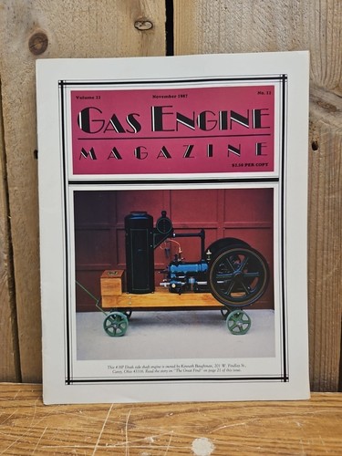 Gas engine magazine - magazine, vintage