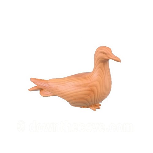 Wood effect resin seagull - effect,