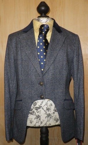 Ladies navy tweed - ladies, pytchley