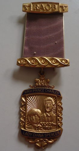 1981 masonic medal raob - medal,