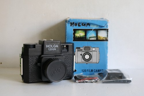Holga 120n black - black, lomo