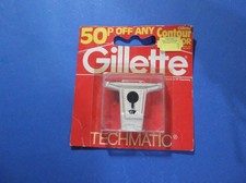 VTG Unused In Original Pack GILLETTE TECHMATIC ADJUSTABLE RAZOR BAND Cartridge