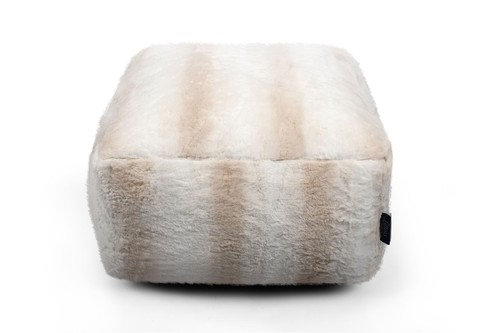 Cream rabbit faux fur - cream,