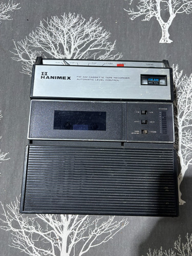 Vintage hanimex cassette - vintage, fm/am