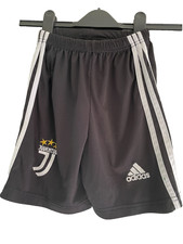 Kid's Black Juventus Shorts
